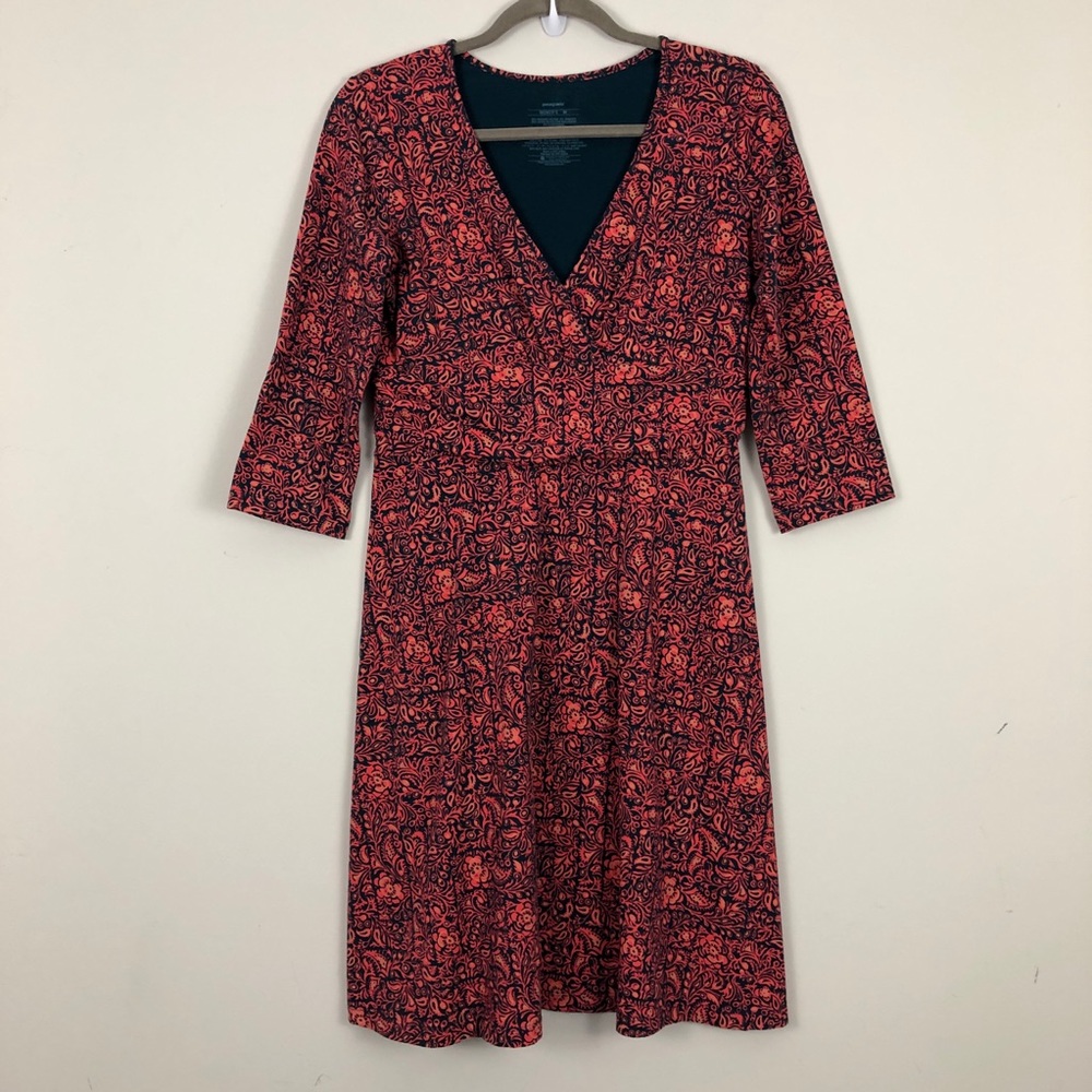 Patagonia Women's Long-Sleeved Margot Dress Organic Cotton Style 58871